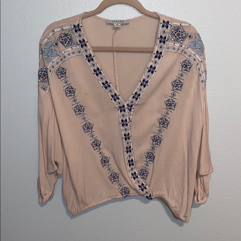 V neck blouse